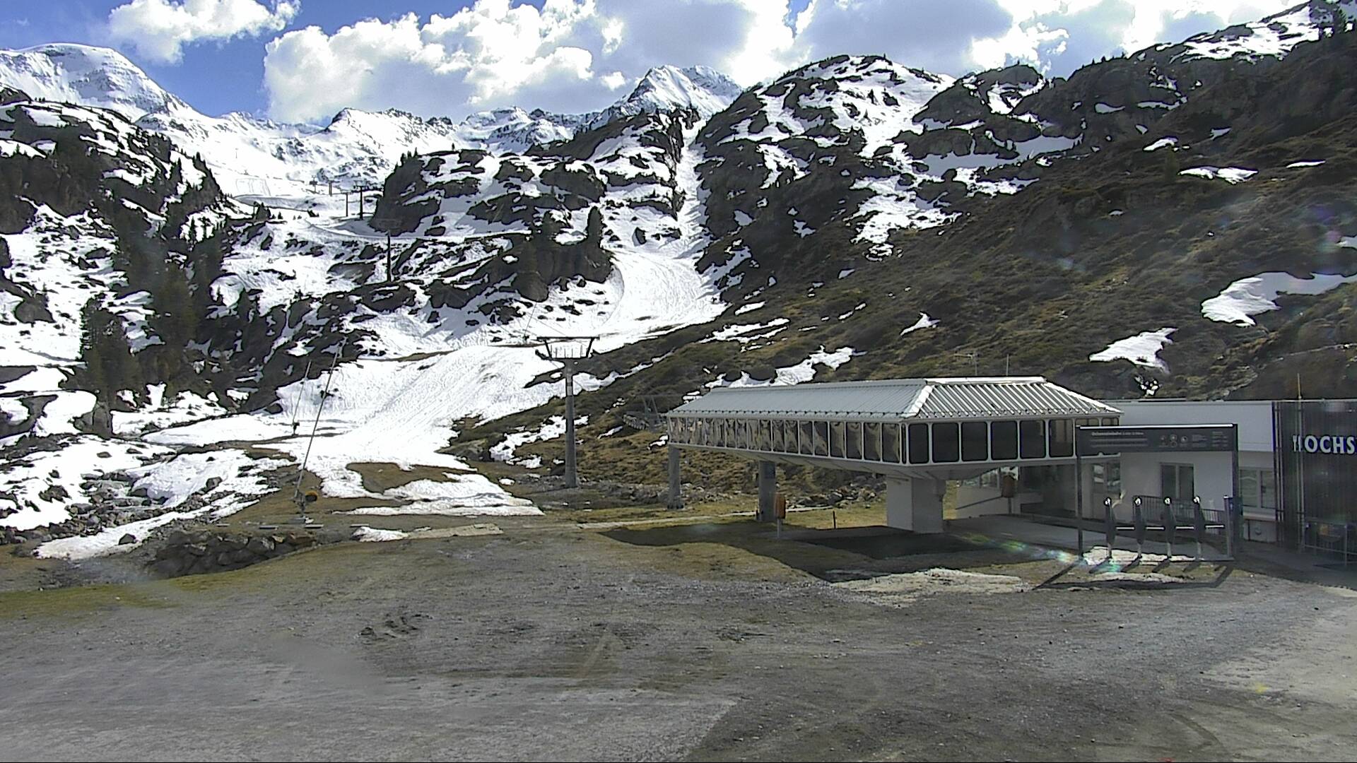 Webcam Ochsenalmbahn Kaunertaler Gletscher © Kaunertaler Gletscherbahnen